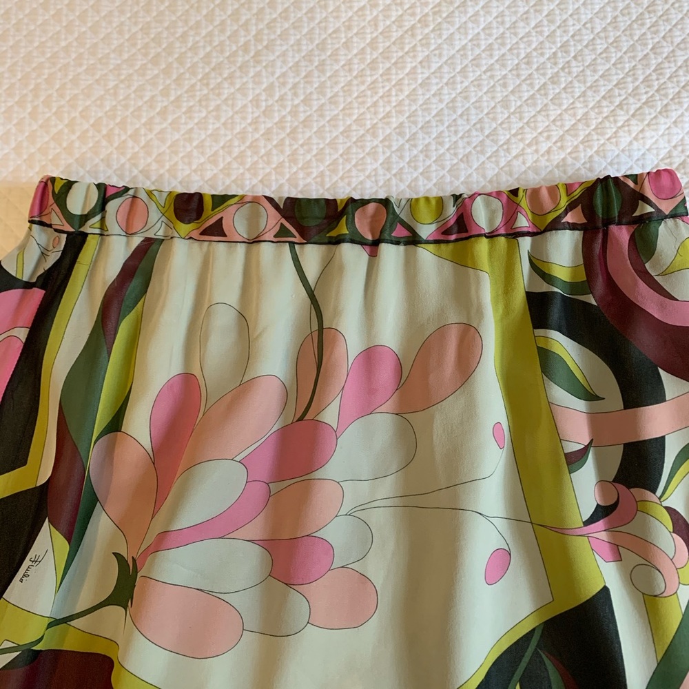 Emilio Pucci Vintage Skirt w/Flared Inserts - Picture 6 of 11